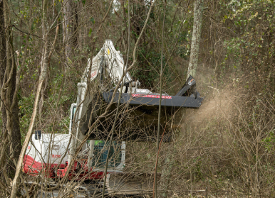 MX Brush Cutter in action 3