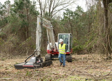 MX Brush Cutter in action 4