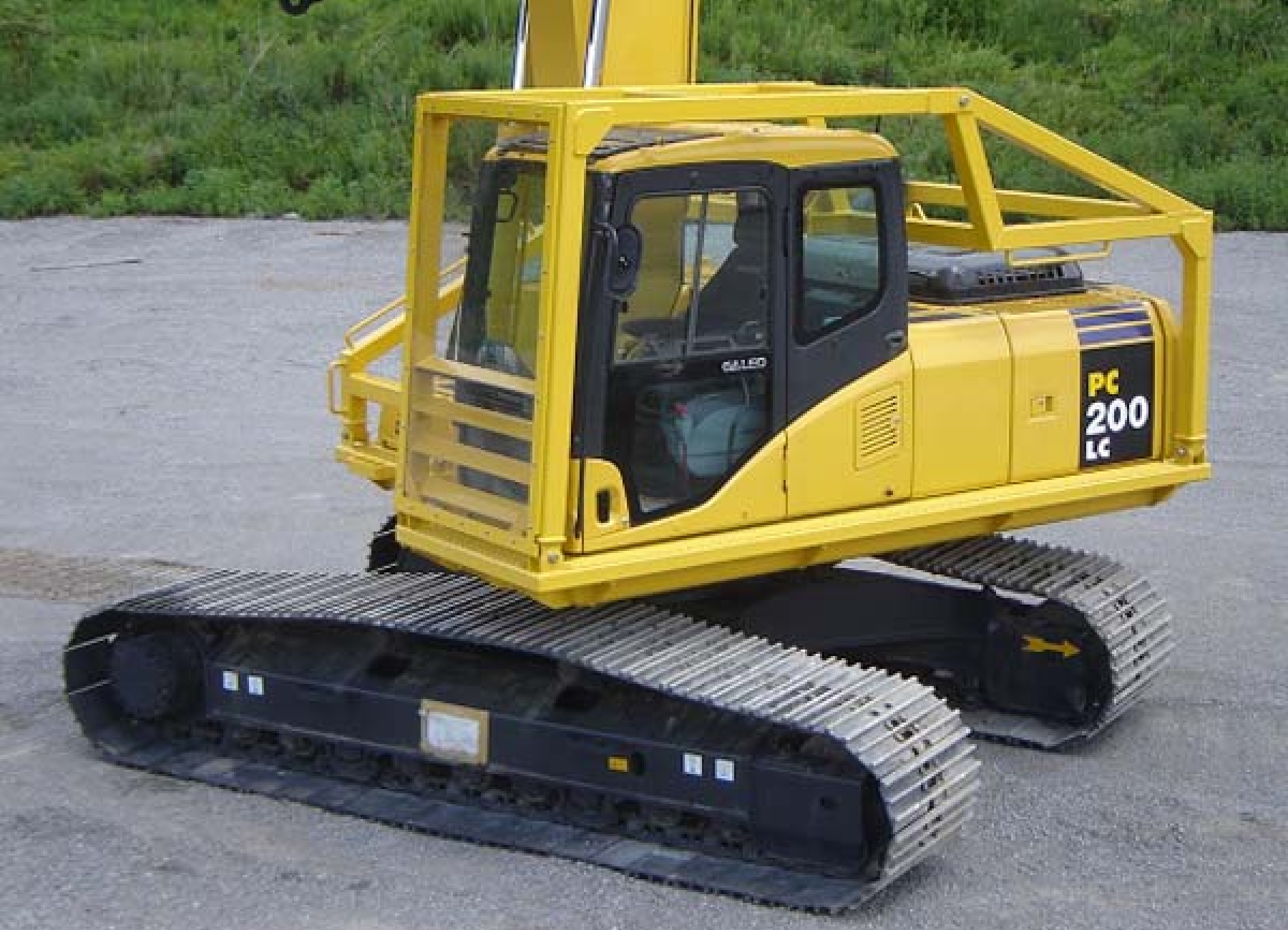 road builder guard excavator paladin attachments