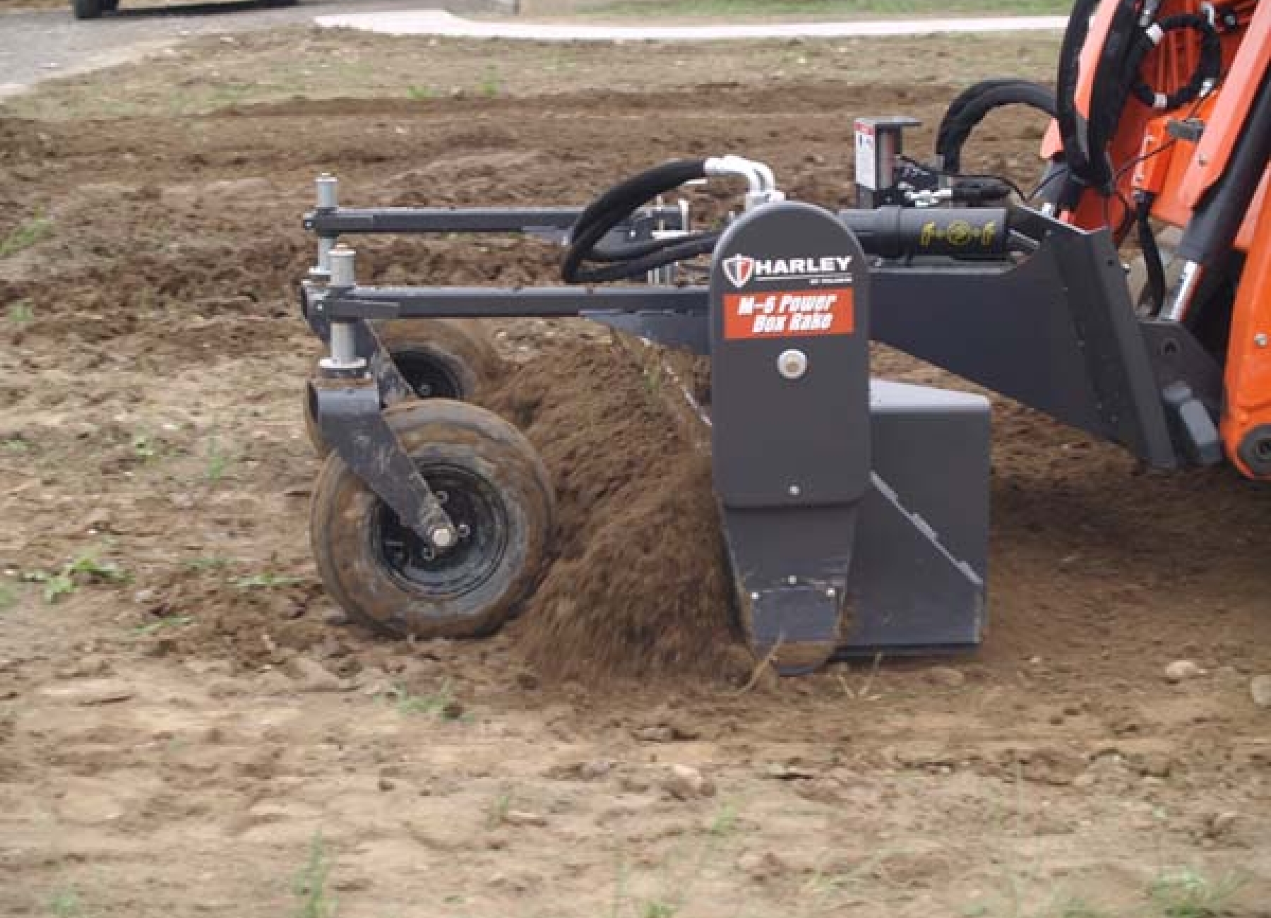 Power Box Rake Chain Drive Paladin Attachments