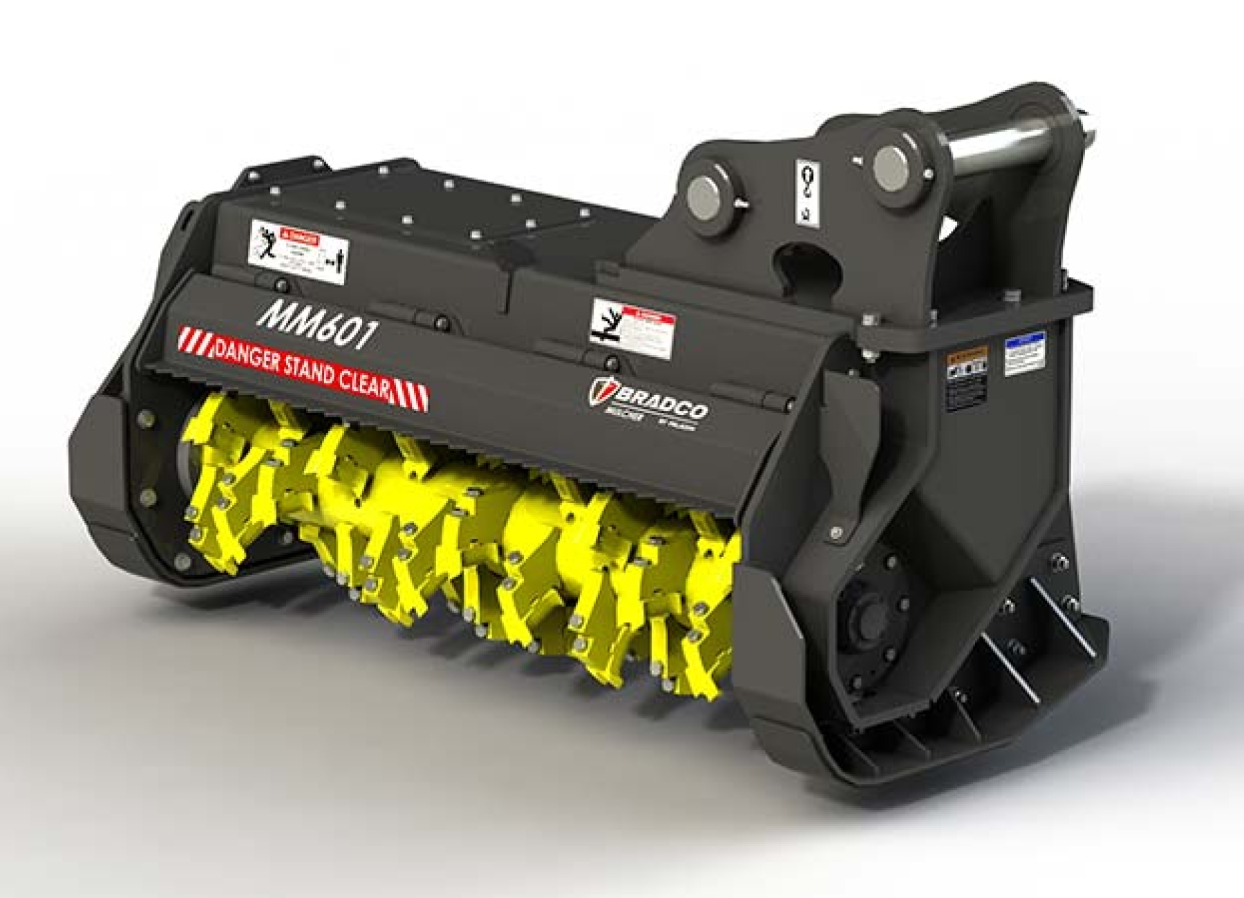 Bradco SS Mulcher II MM601 Paladin Attachments