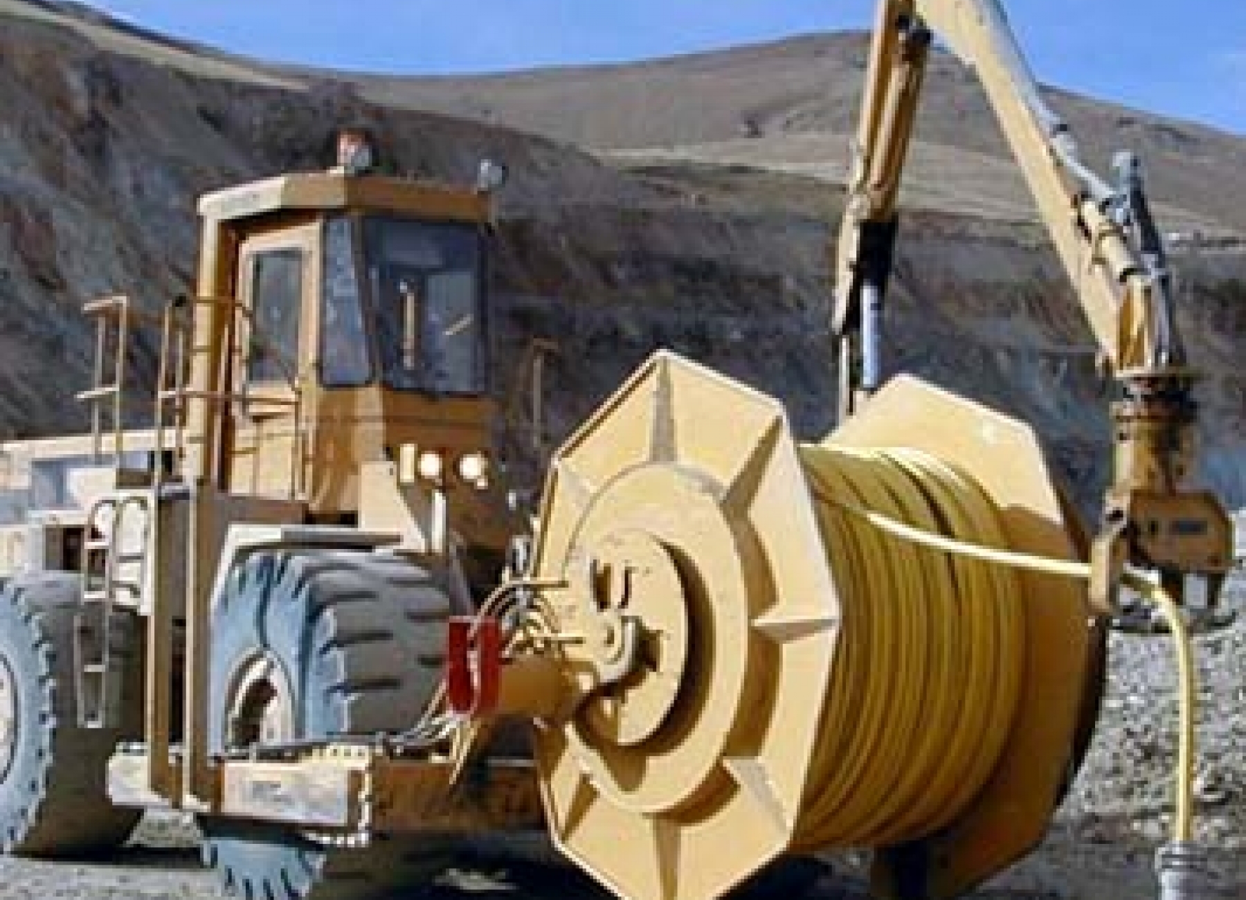 CWS GP Wheel Dozer Cable Reelers Paladin Attachments