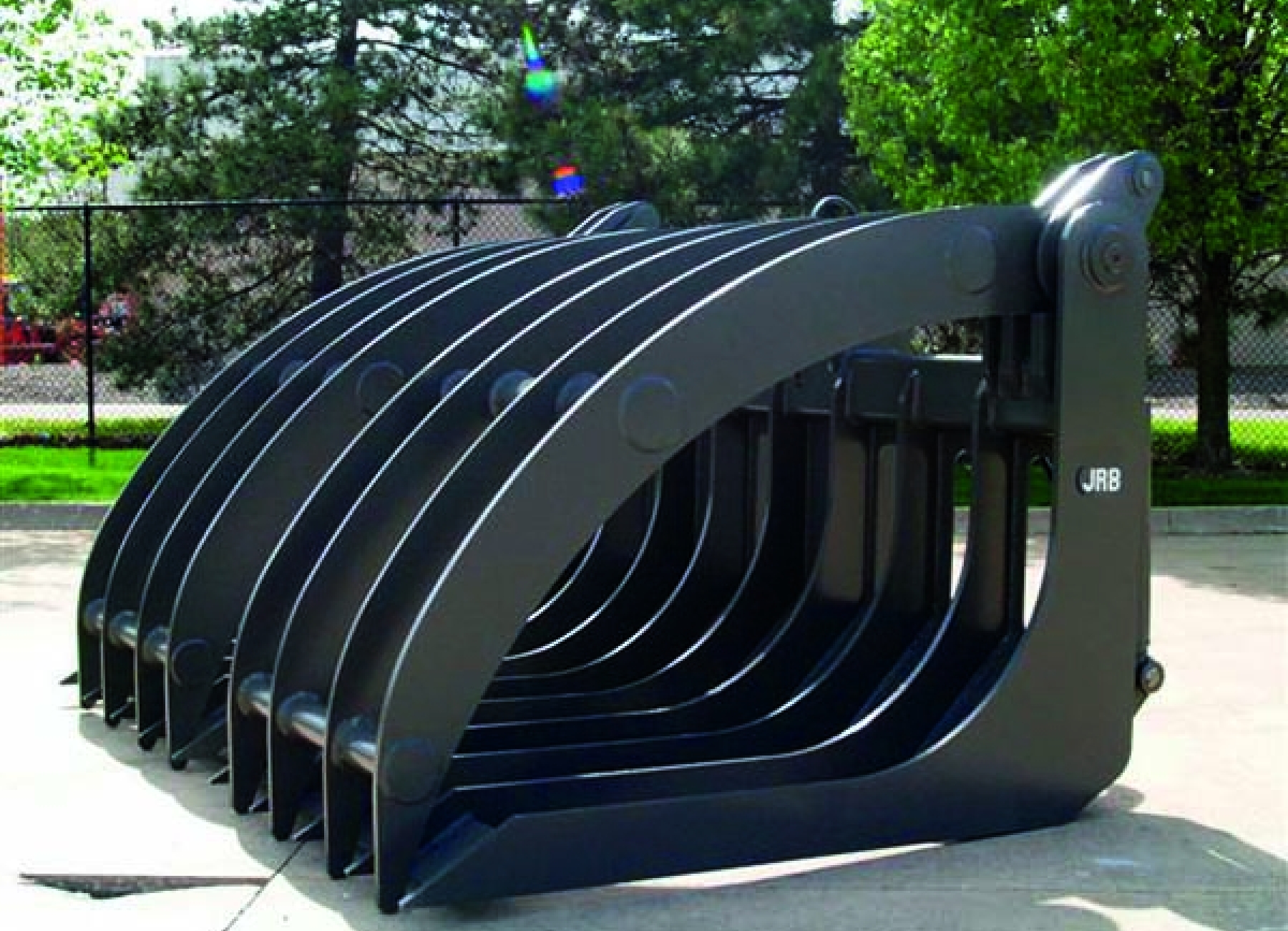 Grapple/Rake Bucket Paladin Attachments