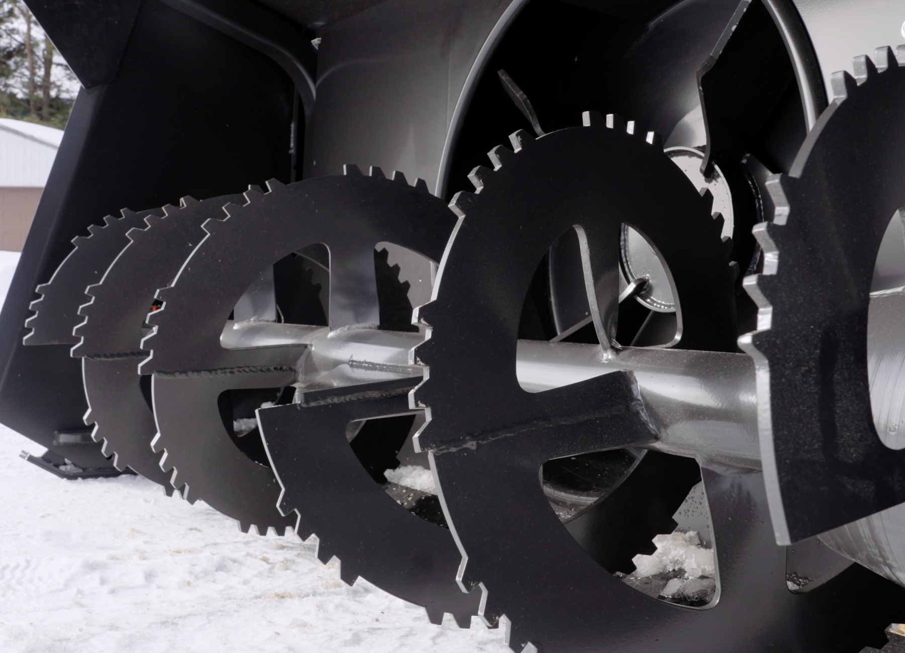 250 Series IceShark Snow Blower Paladin Attachments