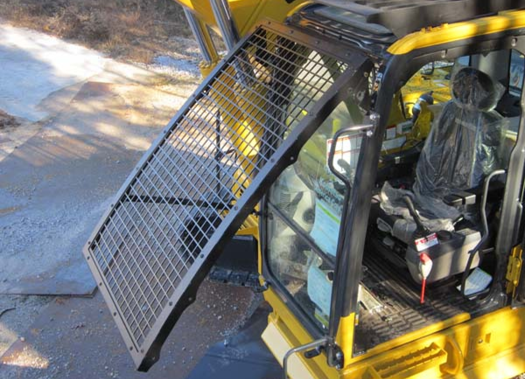 Front Window Guard (Excavator) Paladin Attachments