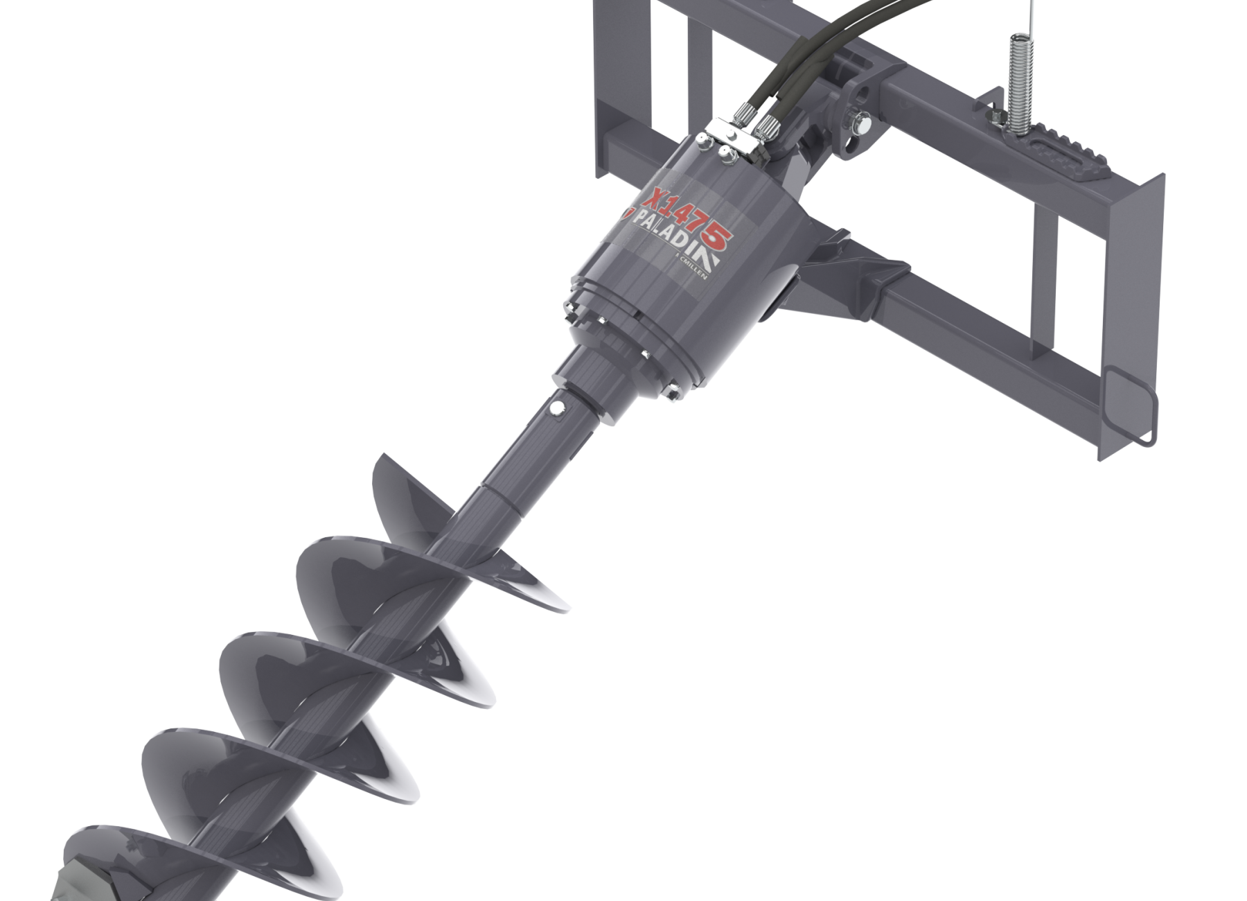 McMillen Auger Drive X1475D Paladin Attachments