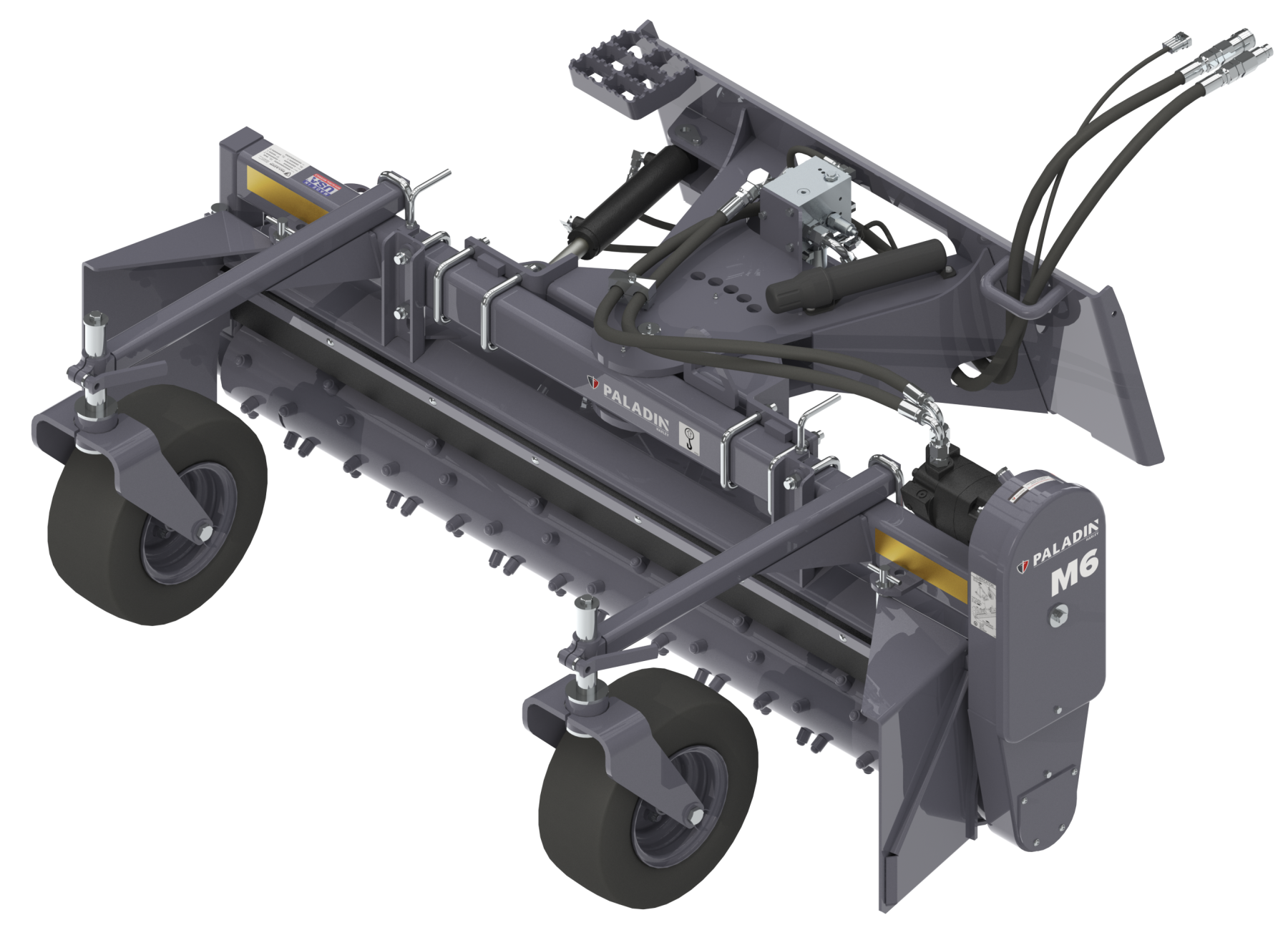 D4 Power Box Rake Paladin Attachments