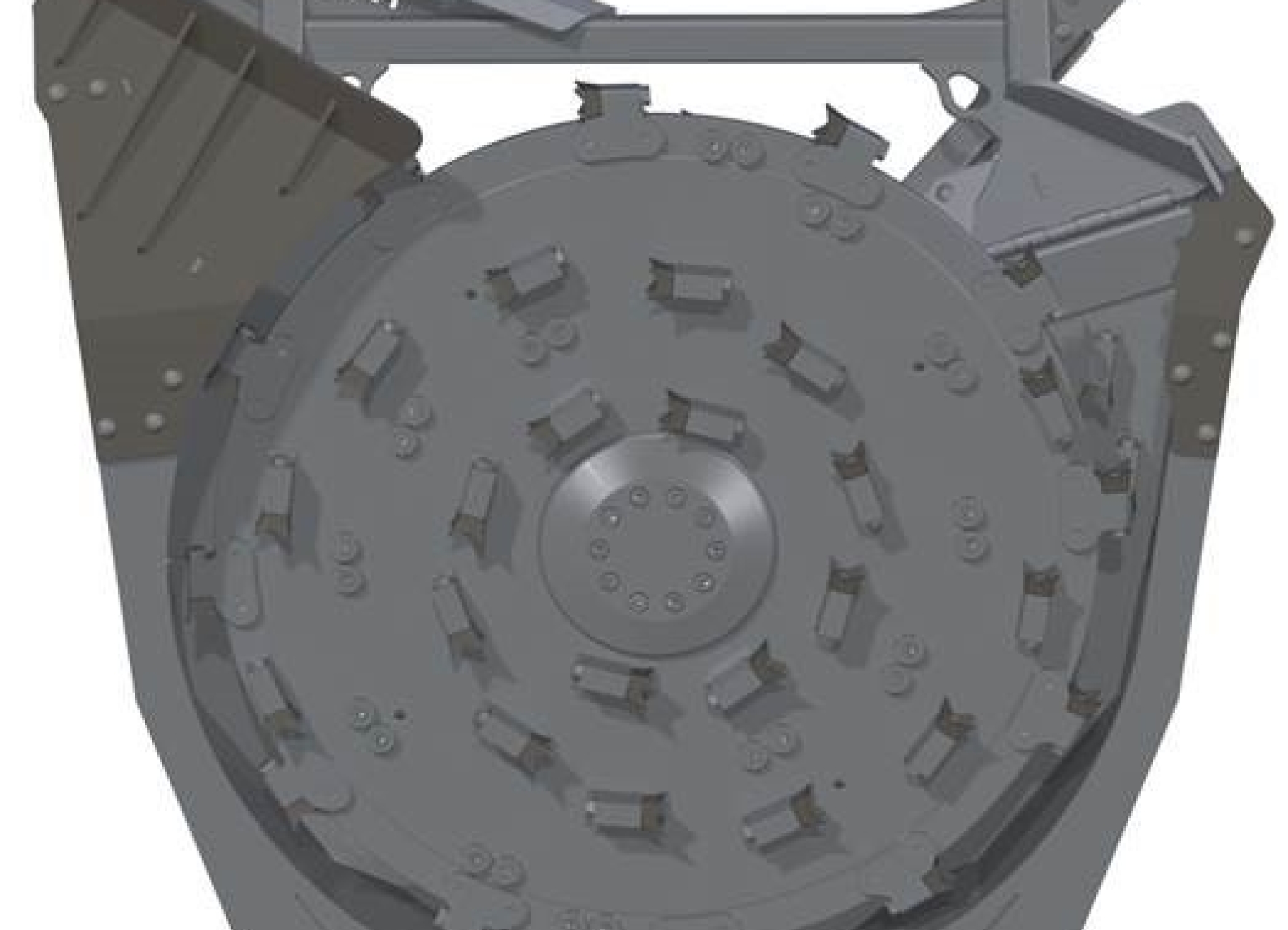Fd60 High Flow Forestry Disk Mulcher Paladin Attachments