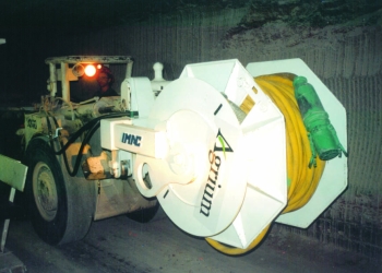 CWS Cable Reeler for Underground Loaders